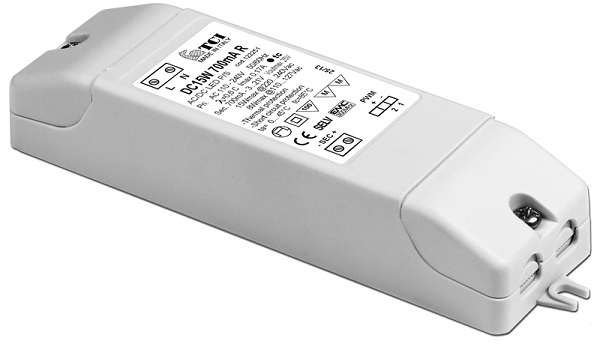 TCI 122251H LED driver 700mA 1,4-20W met PWM ingang opbouw met trekontlasting