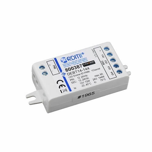 Arditi 800387 LED Casambi dimmer 12V en 24V 5A (72W 12V, 144W 24V)