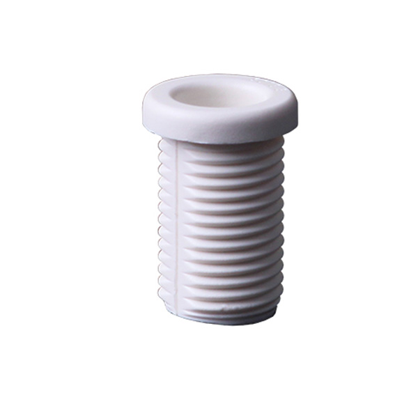 Steab trompetnippel nylon M10x1 10mm wit