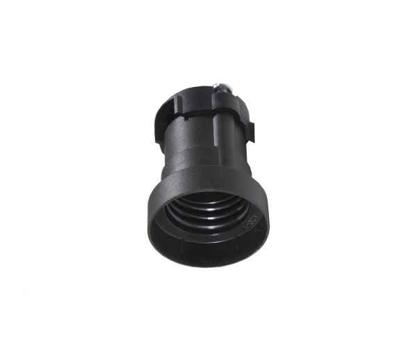 Kaiser prikfitting E27 TP (thermoplast) met 2 schroeven maximaal 40W voor prikkabel 5x13mm