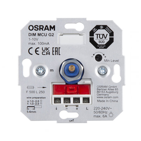 Osram DIM MCU G2 1-10V regelaar inbouw voor max. 50 evsa's