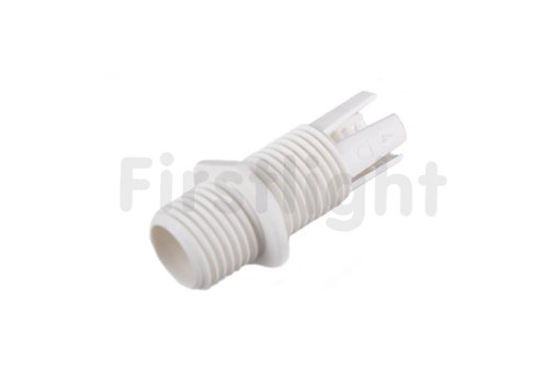 Vossloh Schwabe 506024 trekontlasting M10x1 uitwendige schroefdraad, schroefdraadlengte 8mm wit 
basis zonder schroefkap 29104360
geschikt voor stofkabel 2x0,75mm2