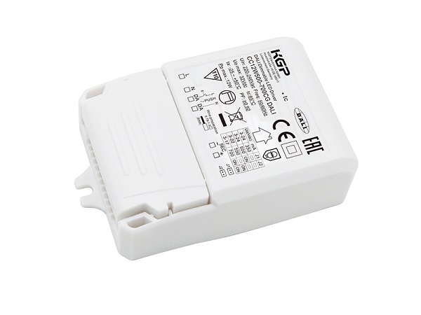 KGP CC12W350-700 CG DALI LEDdriver Dali dimbaar opbouw met trekontlasting
