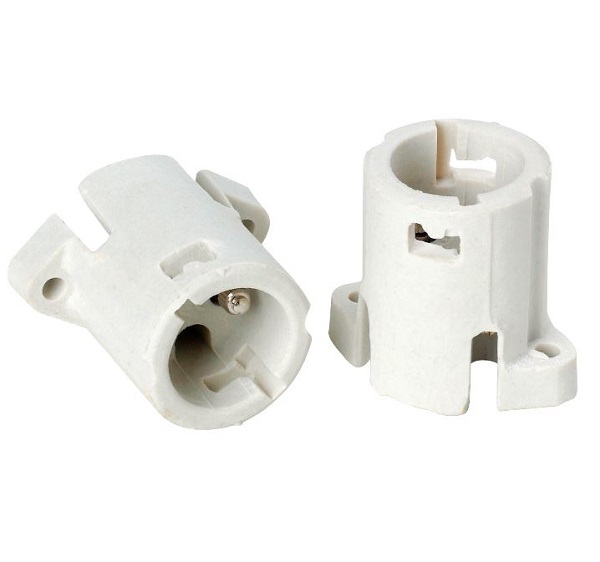 Lamphouder porselein BY22d voor SOX en SOX-E lamp