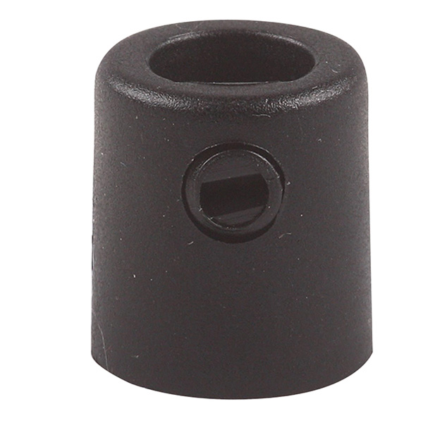 Trekontlasting M13x1 inwendige schroefdraad met zijschroef zwart
