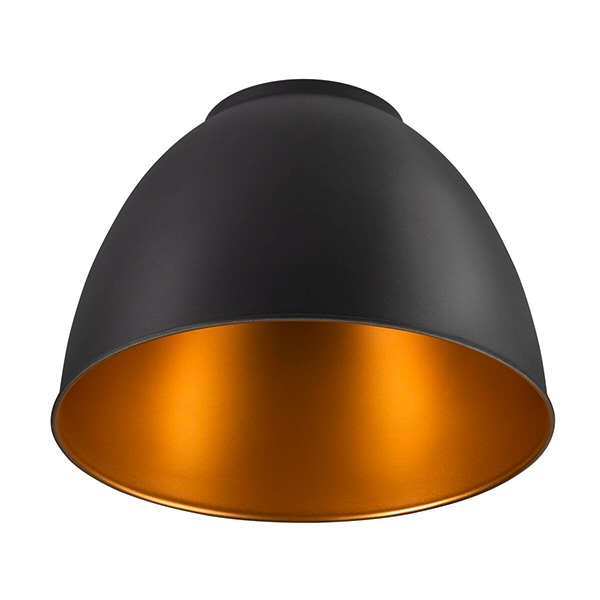 SLV 1006410 Para Dome lampenkap aluminium zwart/goud