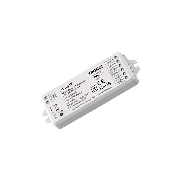Tronix 213-017 RF controller SC/TW/RGB(W) 12-24V