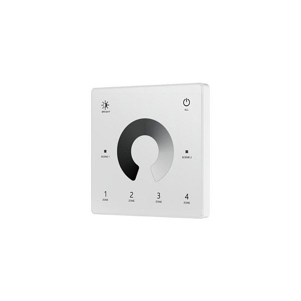 Tronix 213-140 RF afstandsbediening SC 4 zones muur touchwiel bediening wit