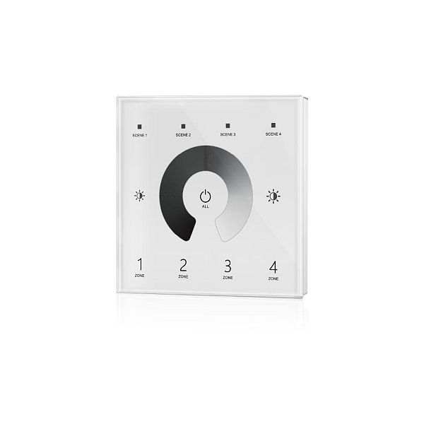 Tronix 213-300 DMX master SC 4 zones muur touchwiel bediening wit