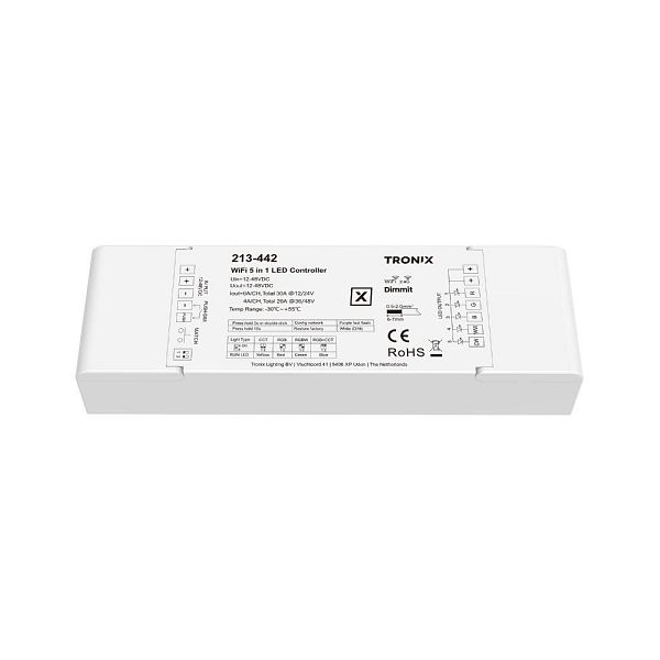 Tronix 213-442 Dimmit controller SC/TW/RGB(W+TW) 12-48V