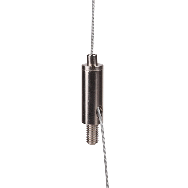 Firstlight gripper nickel M6 external for steel wire 1,0-1,8mm