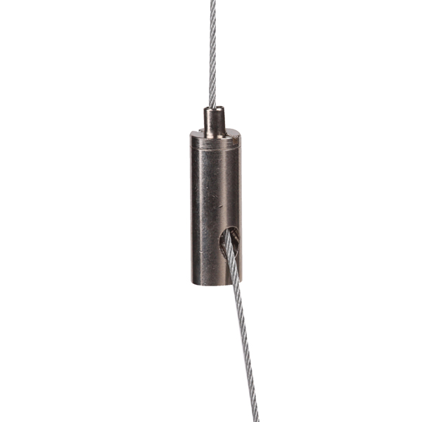 Firstlight gripper nickel M6 internal for steel wire 0,8-1,5mm