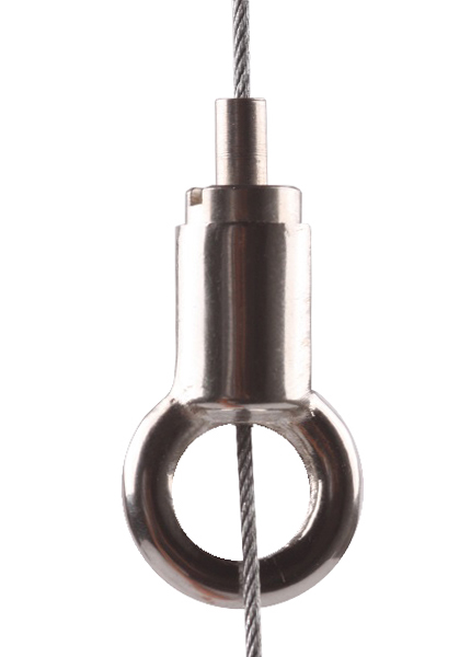 Firstlight gripper nickel with eyelet steel wire 1,2-1,5mm