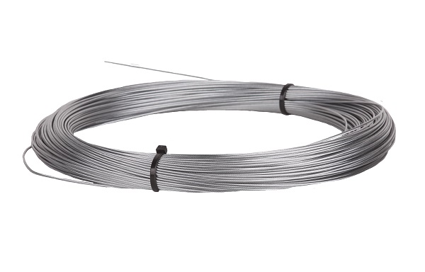 Lumiparts steel wire 1,5mm 1x19 (rigid) zinked; roll 100m