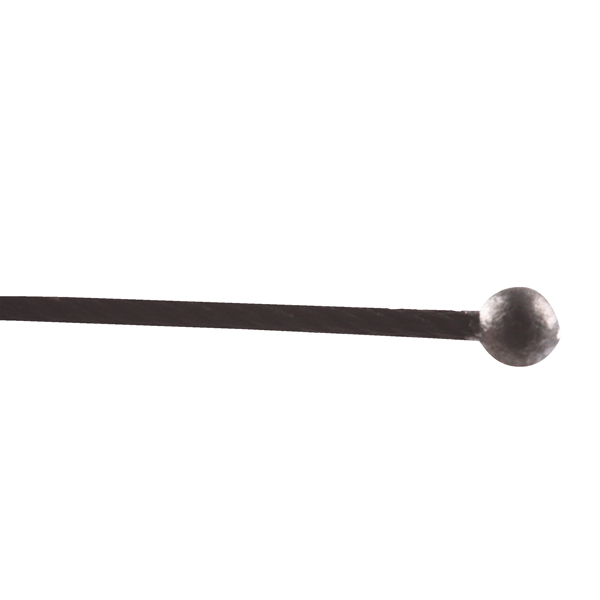 FL staaldraad 1,5mm 7x7 zwart bol 4mm 10,0m
