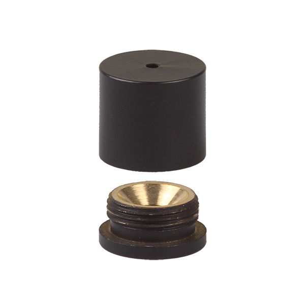 FL plafond montage bus M14x1 gat 2mm set zwart