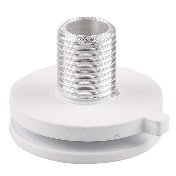 FL nippel voor Nordic Global adaptors nippel draaibaar M10x1 wit