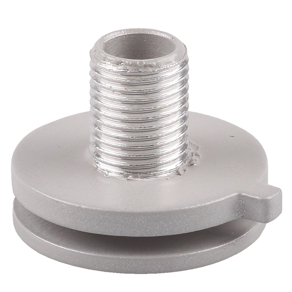 FL nippel voor Nordic Global adaptors nippel draaibaar M10x1 grijs
