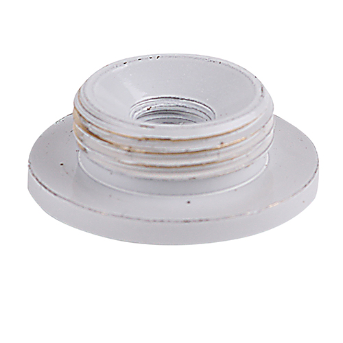 FL plafondplaat M14x1 uit flens 20mm M6 draad inw wit

