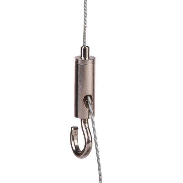 Firstlight gripper nickel with hook for steel wire 0,8-1,5mm