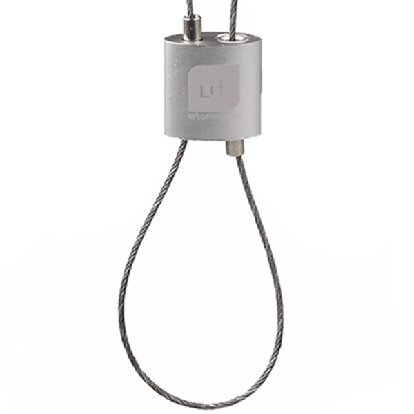 Firstlight Urban Trapeze gripper silver grey for steel wire 3,0mm