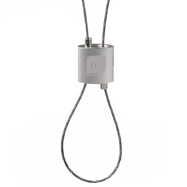 Firstlight Urban Trapeze gripper silver grey for steel wire 2,5mm