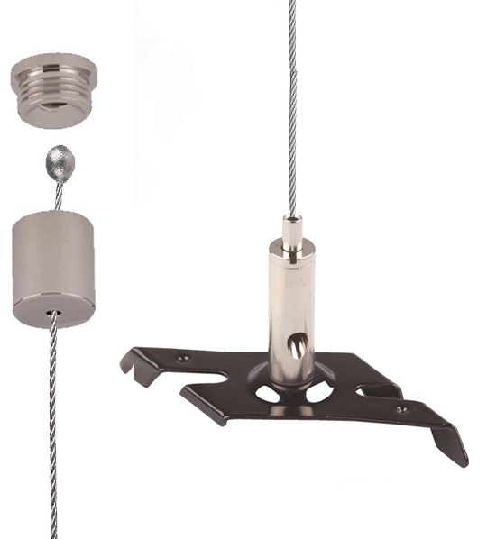 FL set TC 400NG zw/ni plaf.bus ni voor Nordic Global 3f 1,2mm 1,5m