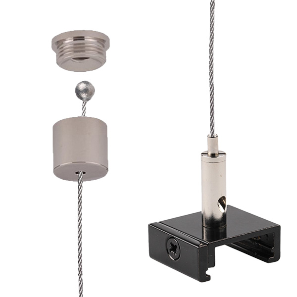 FL set TC 100EU zw/ni plaf.bus ni voor Eutrac 3f 1,5mm 5,0m