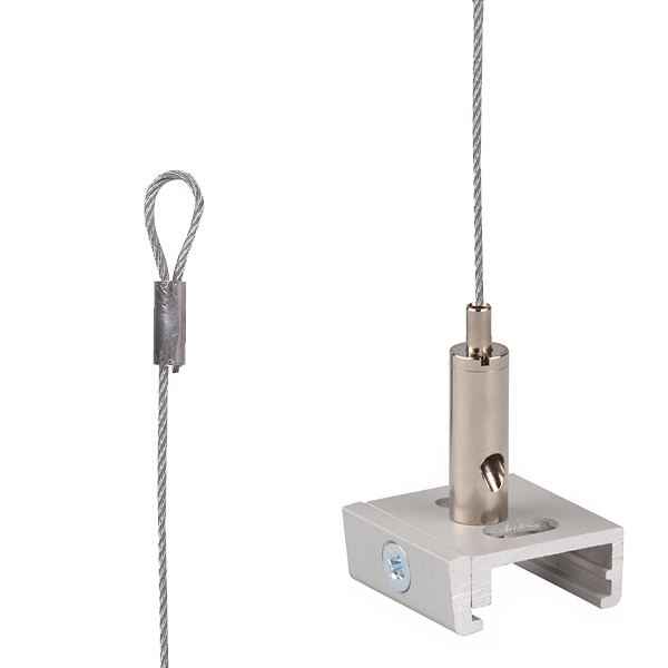FL set TC 200NG grijs/nikkel voor Nordic Global 3f 1,2mm lus 5,0m