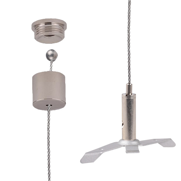 FL set TC 400NL gr/ni plaf.bus ni voor Nordic Light 3f 1,5mm 1,5m