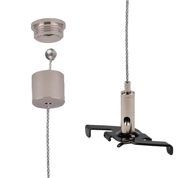 FL set TC 400UP zw/ni plaf.bus ni voor Unipro 3f 1,5mm 5,0m