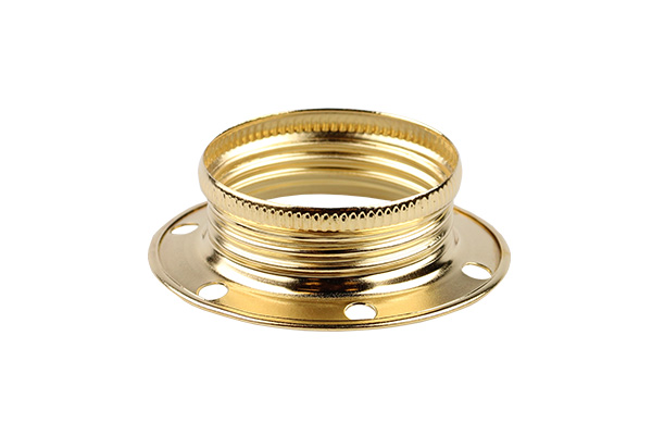 Arditi 016700 schroefring voor metalen lamphouder E14 diameter 42,5mm hoogte 11mm messingkleurig