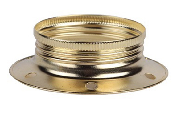 Arditi 011489 schroefring voor metalen lamphouder E27 diameter 60mm hoogte 15,5mm messingkleurig