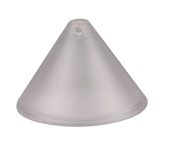 Arditi plafondkap kunststof met schroef transparant