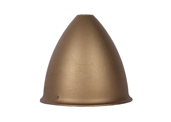 FL plafondkap kunststof schroefloos goud