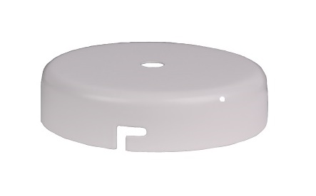 Firstlight plafondkap metaal 100x25mm wit
