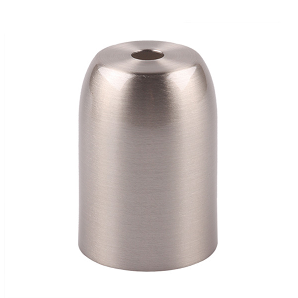 Firstlight kap staal voor E27 lamphouder 45x63mm nikkel geborsteld