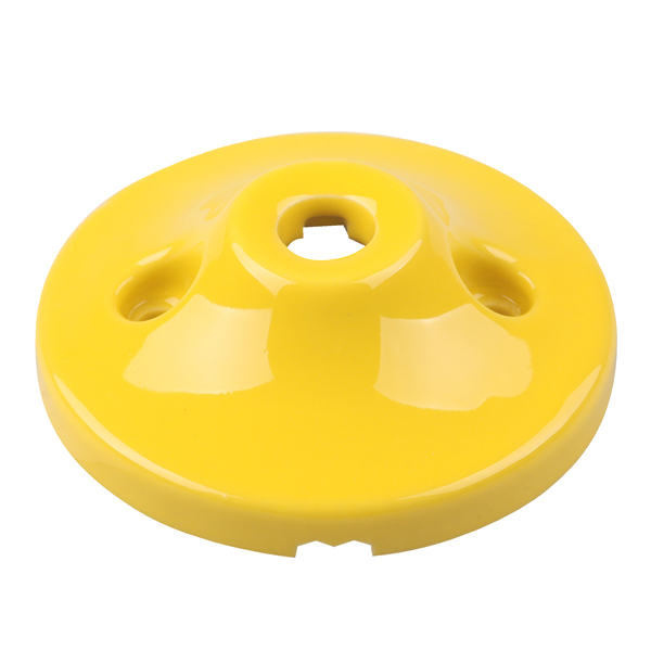 Firstlight plafondkap porselein 73mm gat 10,5mm geel