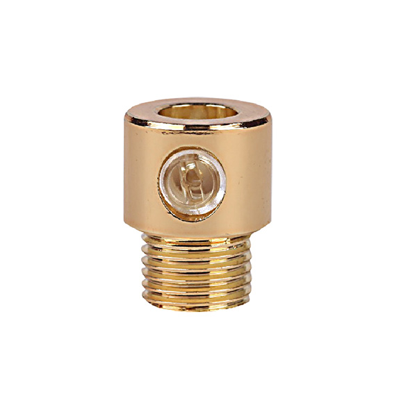 Firstlight messing trekontlasting M10x1 uitwendig 7mm goud
