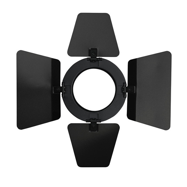 Showtec PAR20 barndoor zwart 30153