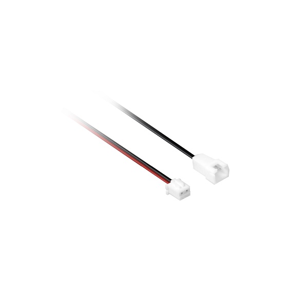 LED verlengsnoer Miniplug 2x0,34mm2 5m rood-zwart