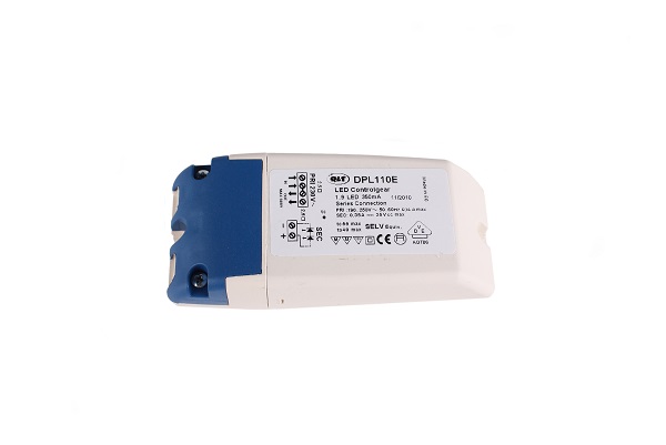 QLT DPL110E LED driver 350mA voor 1 tot 9 LED's 350mA serieschakeling 10W
