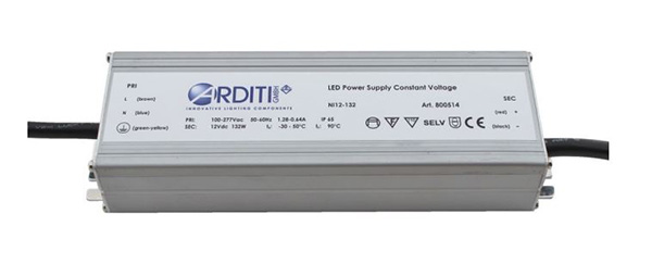 Arditi 800514 LED voeding 12V DC 132W