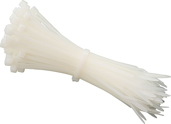 Bundelband 370 x 7,6mm transparant /zakje 100