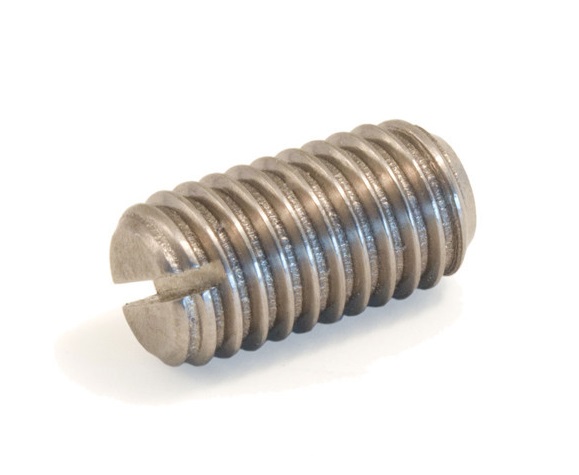 Madeschroef M3x2,5 DIN 551 sleuf nikkel