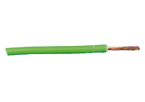 VD-S soepel montagesnoer H07V-K 2,5mm2 groen /100m
