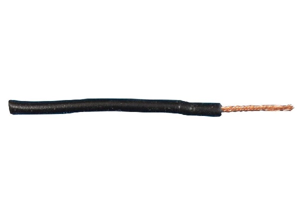 VD-S soepel montagesnoer H07V-K 4,0mm2 zwart /100m