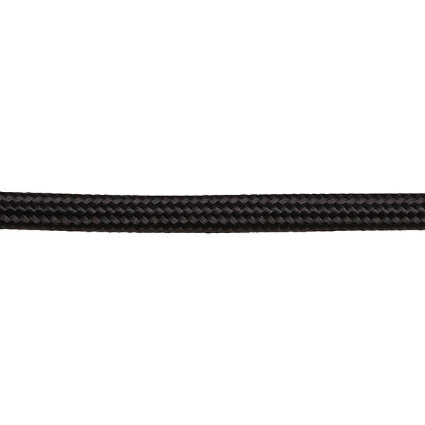 FL stofkabel 3x1,5mm2 glanzend per meter zwart