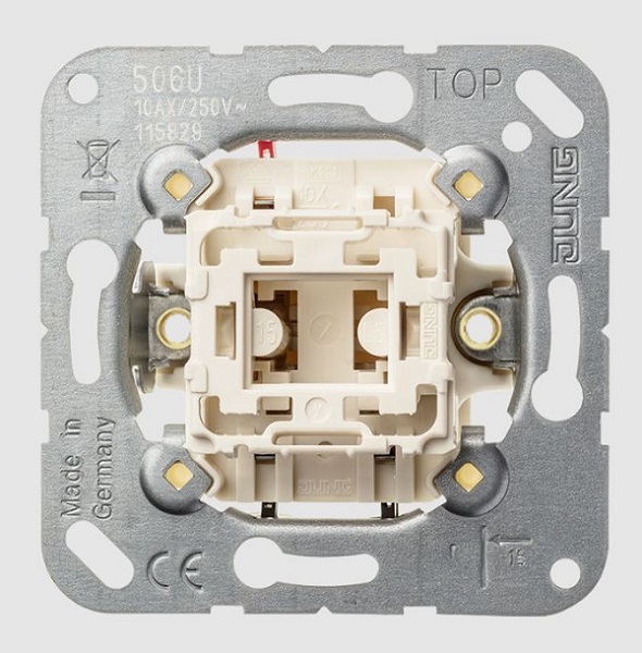 Jung wisselschakelaar inbouw 506EU