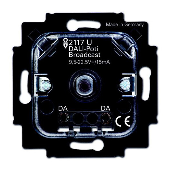 Busch&Jaeger Dali regelaar (potmeter) 2117 U voor 9,5-22,5V voeding